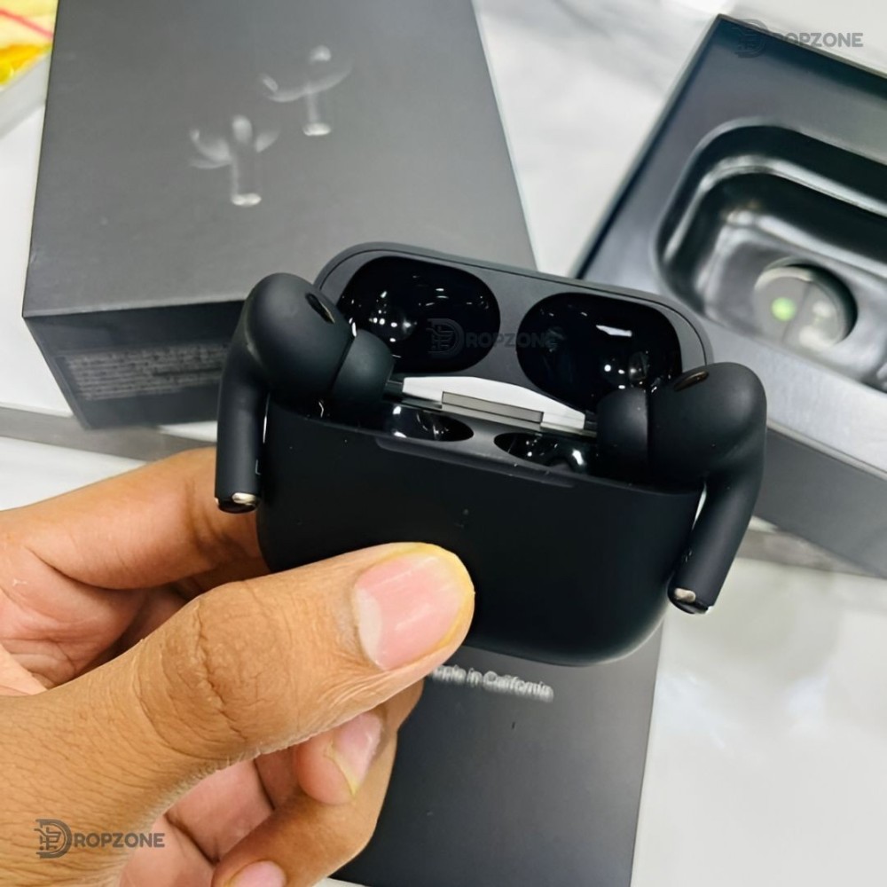 AirPods Pro 2nd Gen ANC Master Copy – Matte Black